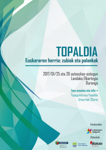 Topaldia jardunaldia @ Landako gunea (Durango)