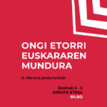 Ongi Etorri Euskararen Mundura. II. Harrera Jardunaldiak