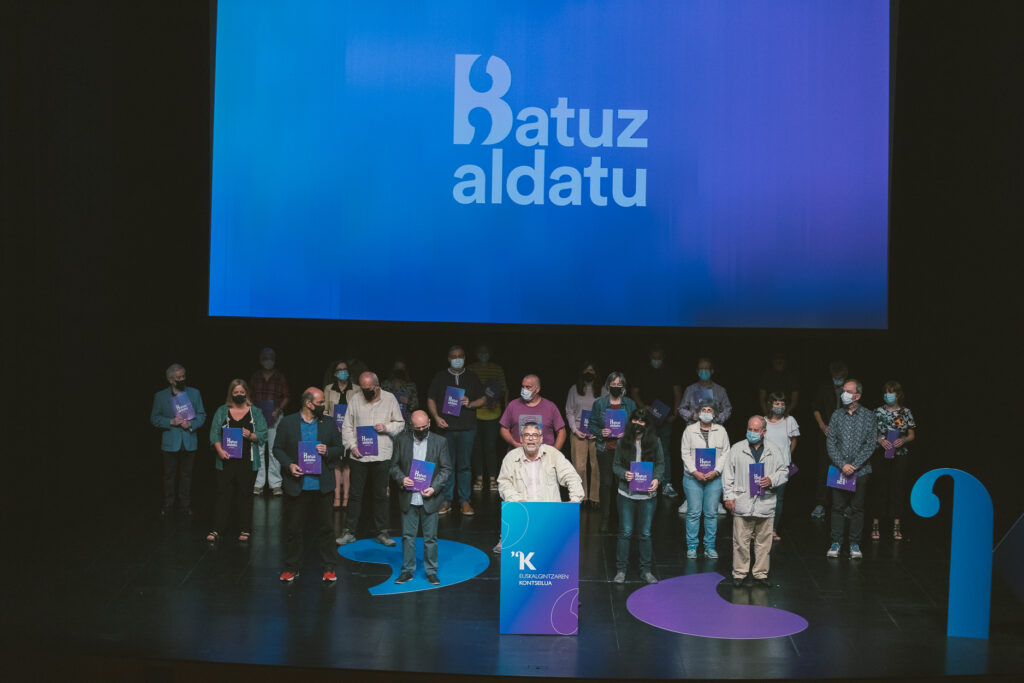 BATUZ ALDATUren aurkezpen ekitaldia. Donostia, 2021eko ekainaren 19a.