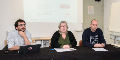 Euskal Konfederazioko prentsaurrekoa, On! Bilgunean, Baiona, 2026ko martxoaren 11an.