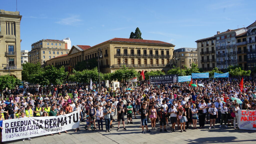 EUSKALTZALEON MARTXA · EKITALDI NAGUSIA
