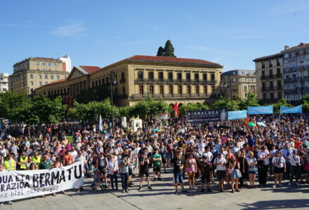 EUSKALTZALEON MARTXA · EKITALDI NAGUSIA