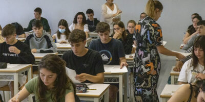 2022ko Unibertsitatera Sartzeko Ebaluazioko irudi bat. | Argazkia: Unai Zorriketa. EHU.